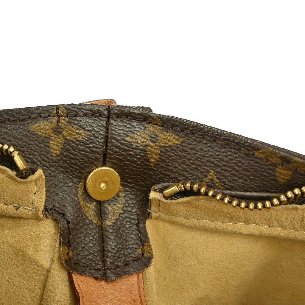 Louis Vuitton Monogram Looping Handbag Monogram Canvas Brown Canvas Shoulder Bag