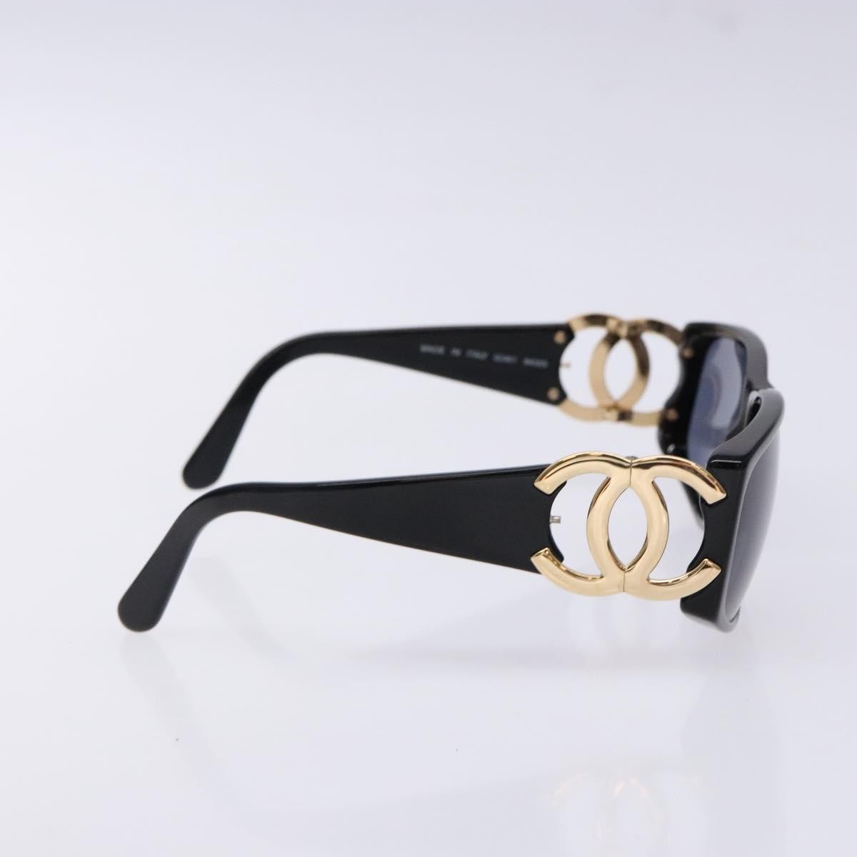 Chanel Logo Cc Sunglasses Plastic Black Plastic Sunglasse Accessory