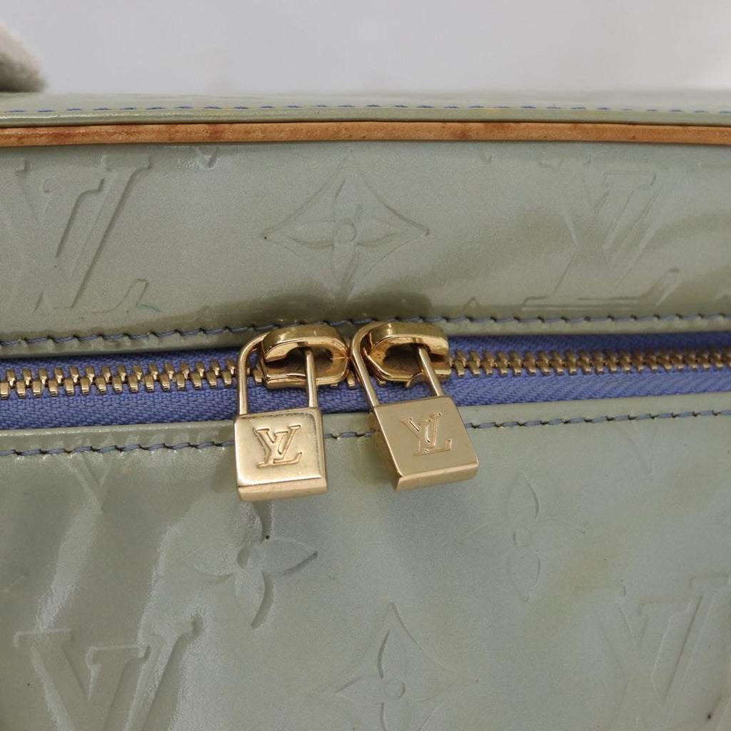 Louis Vuitton Sullivan Horizontal Bag Monogram Vernis Purple Patent_Leather Handbag