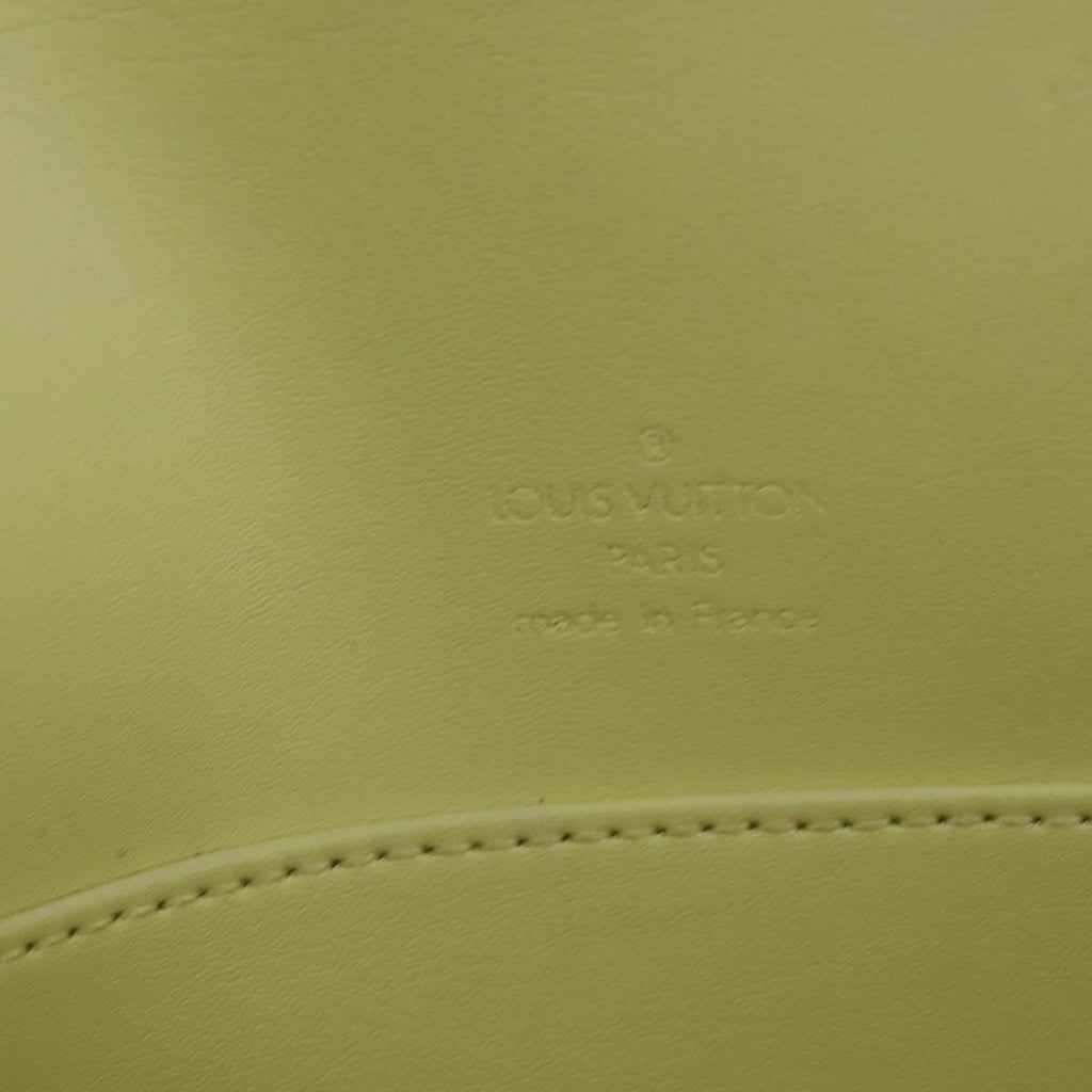 Louis Vuitton Thompson Street Handbag Monogram Vernis Yellow Patent_Leather Shoulder Bag