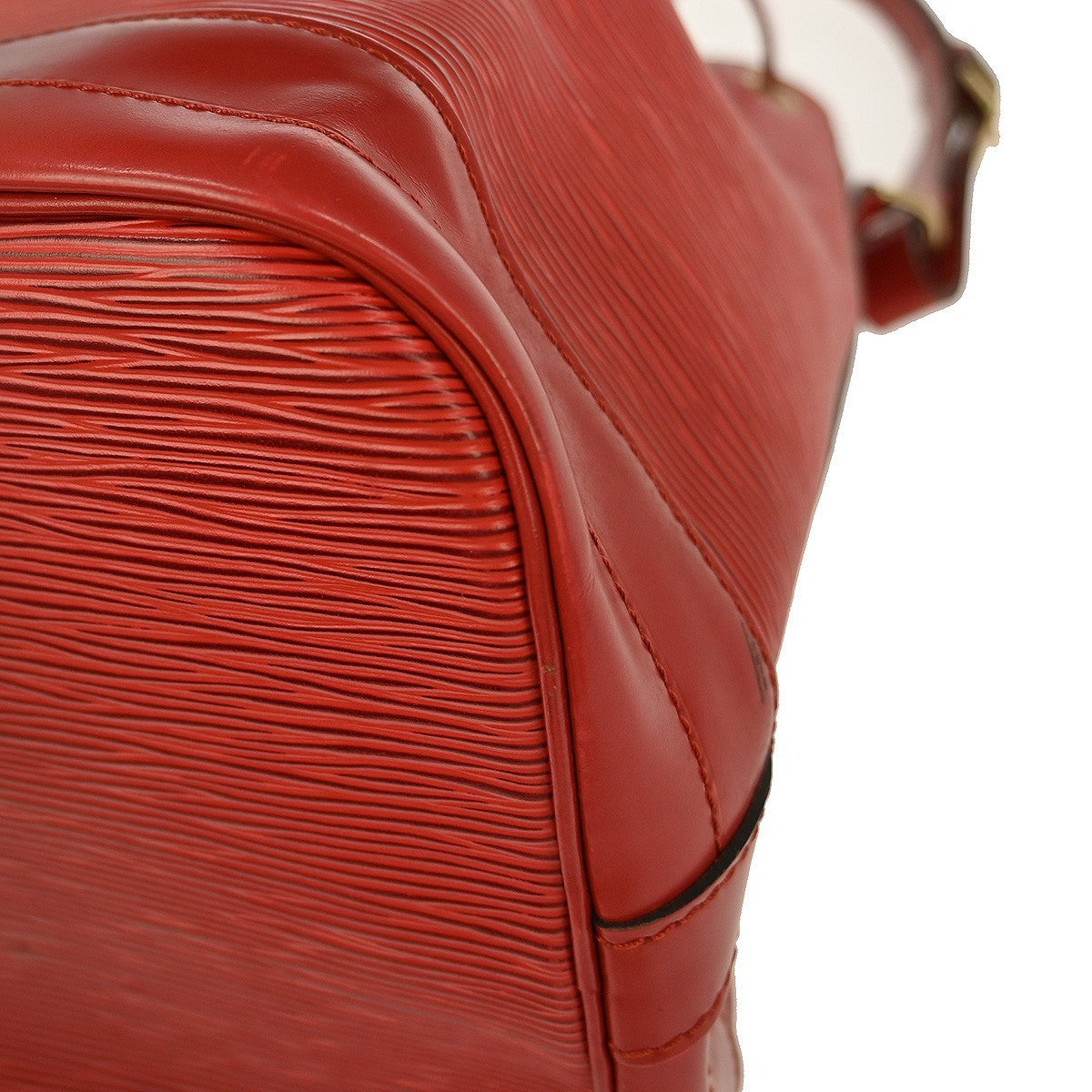 Louis Vuitton Noe Handbag Epi Leather Red Leather Shoulder Bag