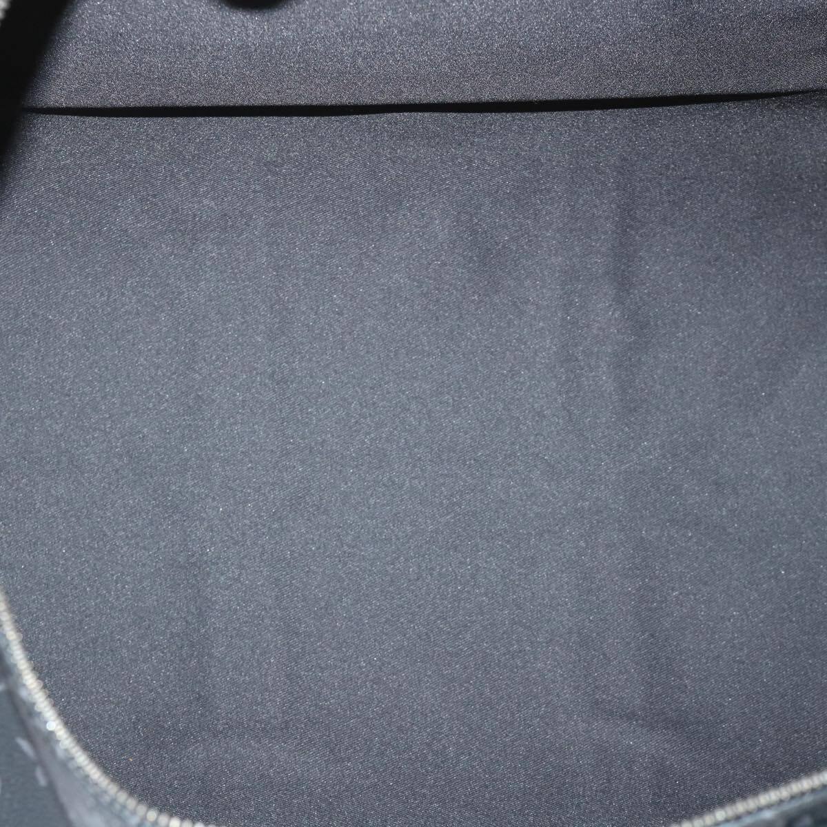 Louis Vuitton Keepall Bandouliere Bag Monogram Eclipse Split Canvas Black Canvas Bag