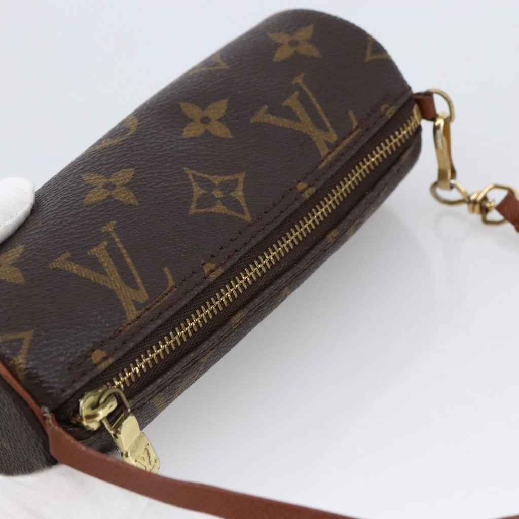 Louis Vuitton Papillon Pochette Monogram Canvas Brown Canvas Clutche & Pouche Bag