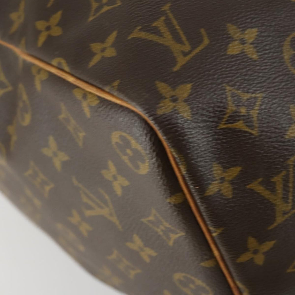 Louis Vuitton Keepall Bag Monogram Canvas Brown Canvas Travel Bag
