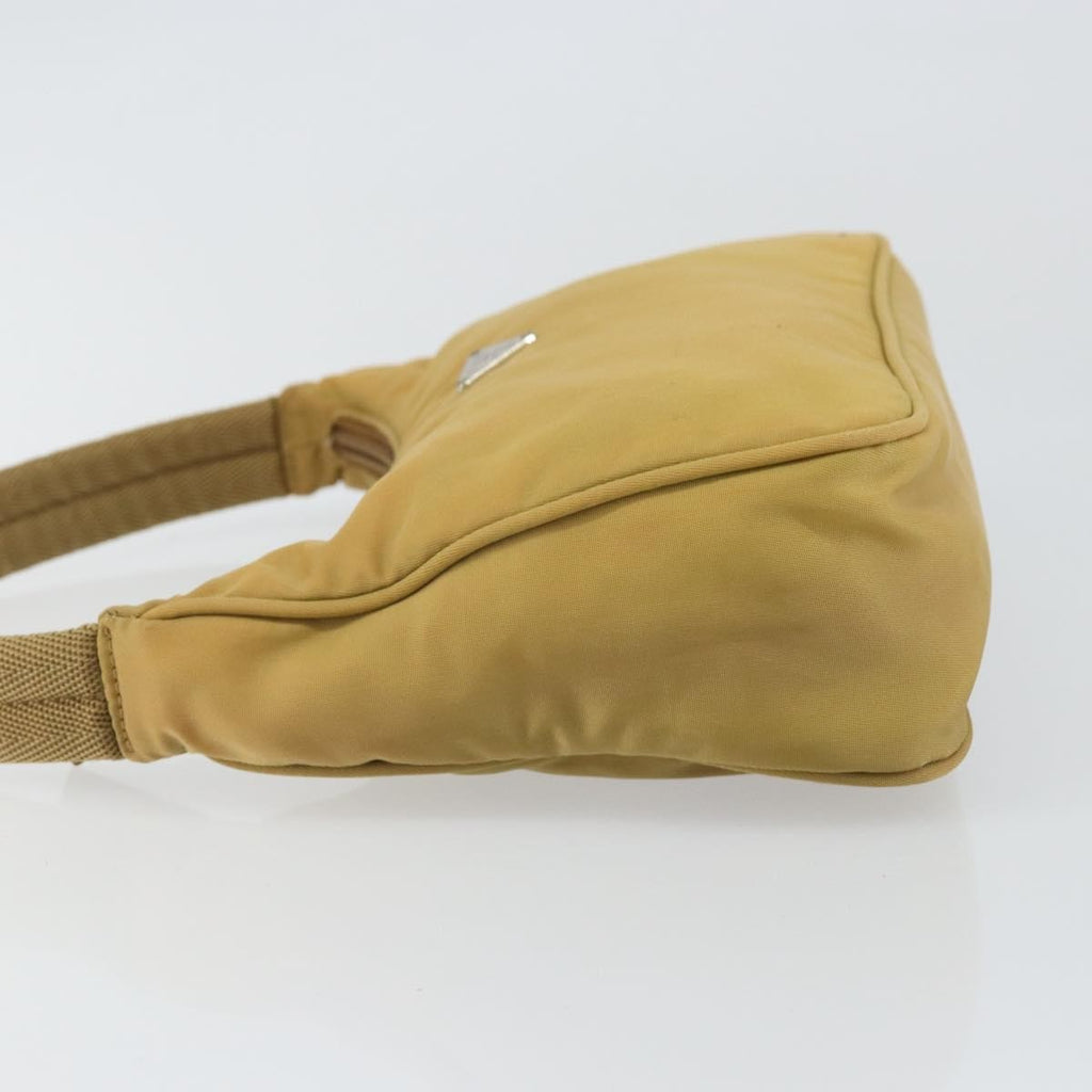 Prada Re-Edition 2000 Hobo Tessuto Beige Nylon Clutche & Pouche Bag