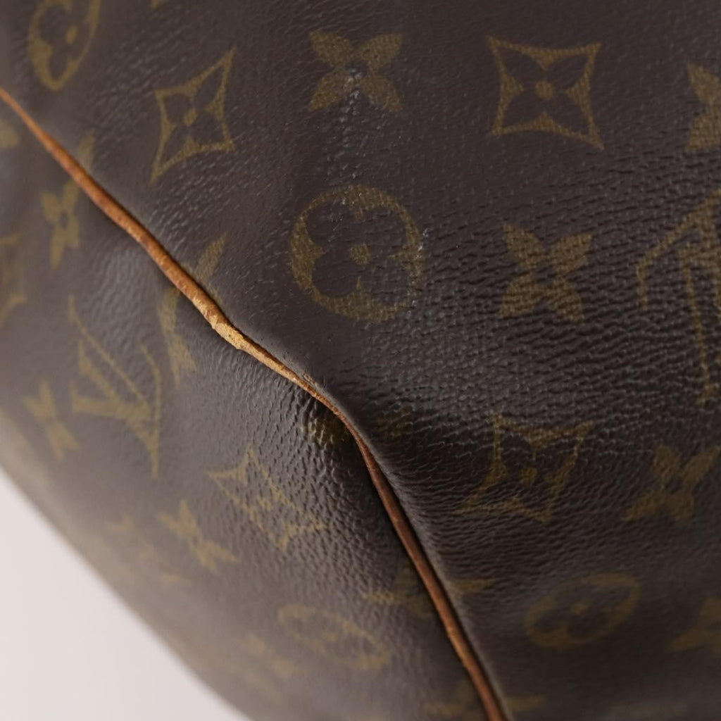 Louis Vuitton Keepall Bag Monogram Canvas Brown Canvas Travel Bag