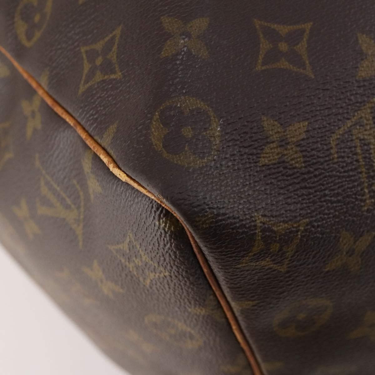 Louis Vuitton Keepall Bag Monogram Canvas Brown Canvas Travel Bag