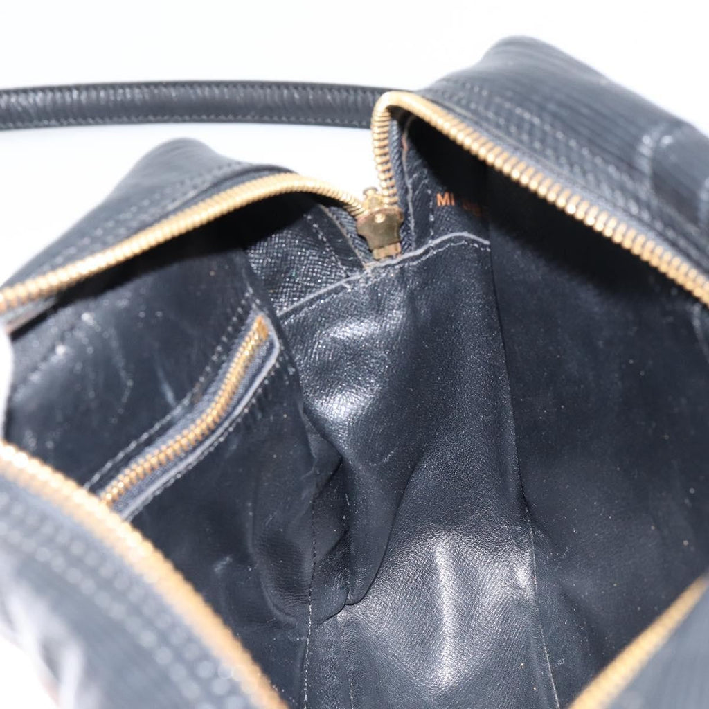 Louis Vuitton Trocadero Handbag Epi Leather Black Leather Shoulder Bag
