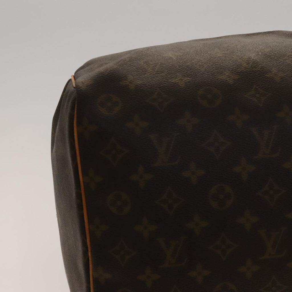 Louis Vuitton Keepall Bag Monogram Canvas Brown Canvas Travel Bag