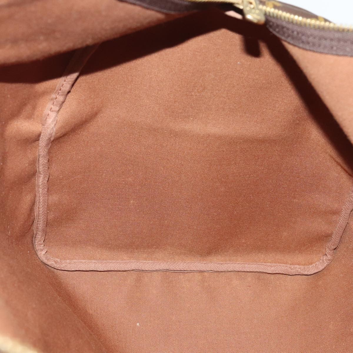 Louis Vuitton Keepall Bag Monogram Canvas Brown Canvas Travel Bag