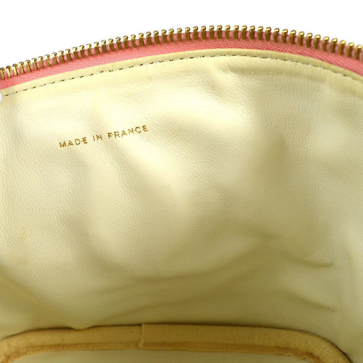Chanel Vintage Timeless Cosmetic Case Caviar Pink Leather Clutche & Pouche Bag
