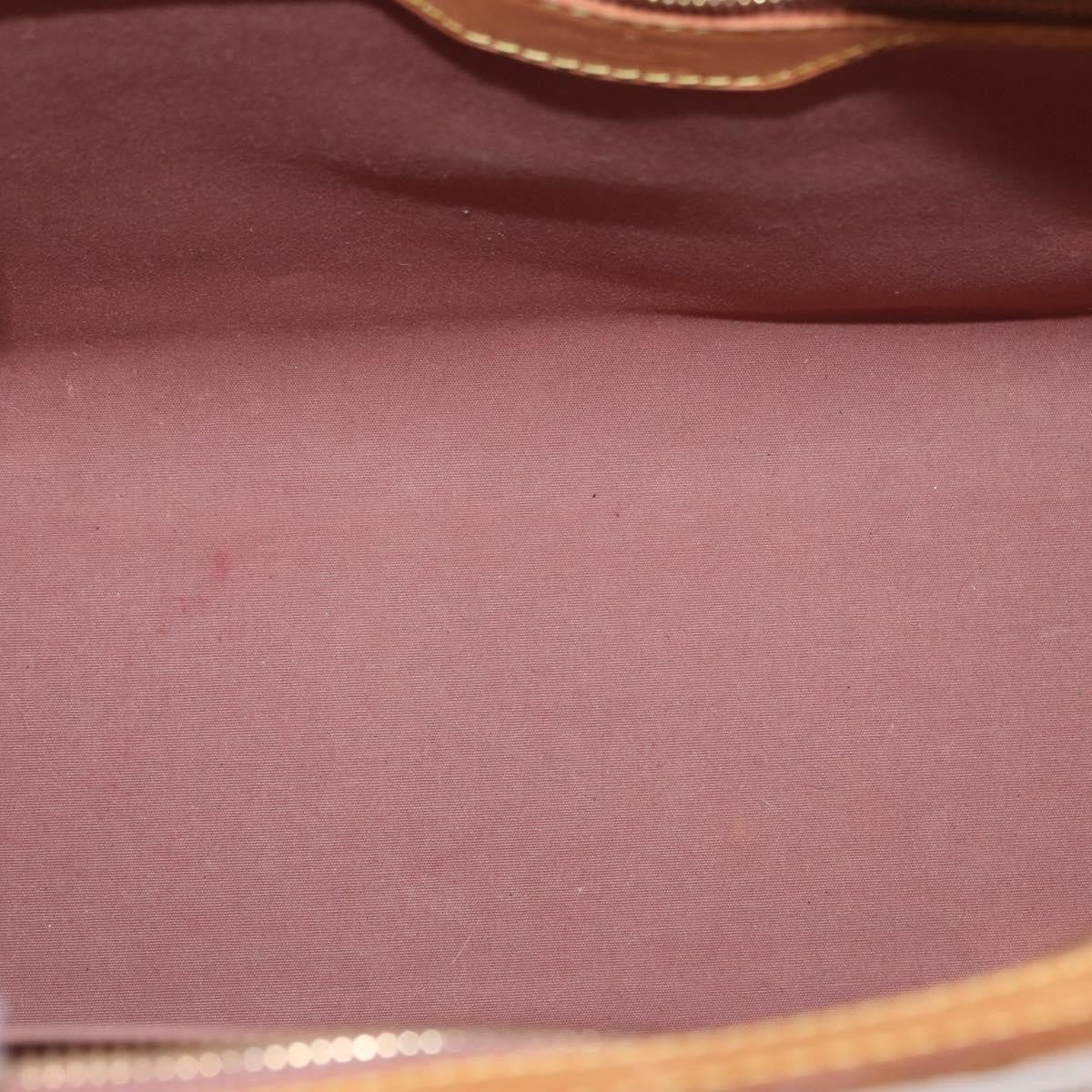 Louis Vuitton Brea Handbag Monogram Vernis Brown Patent_Leather Handbag