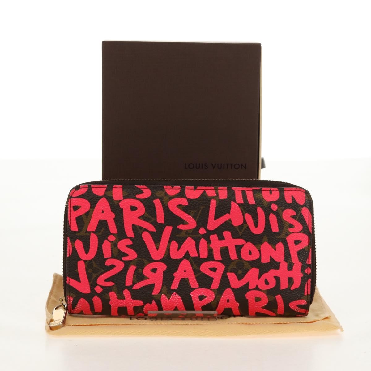 Louis Vuitton Zippy Wallet Canvas Pink Canvas Wallets Accessory