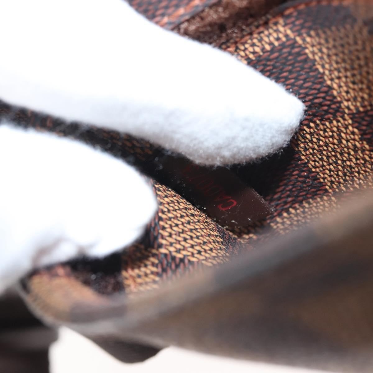 Louis Vuitton Geronimos Waist Bag Damier Brown Canvas Shoulder Bag