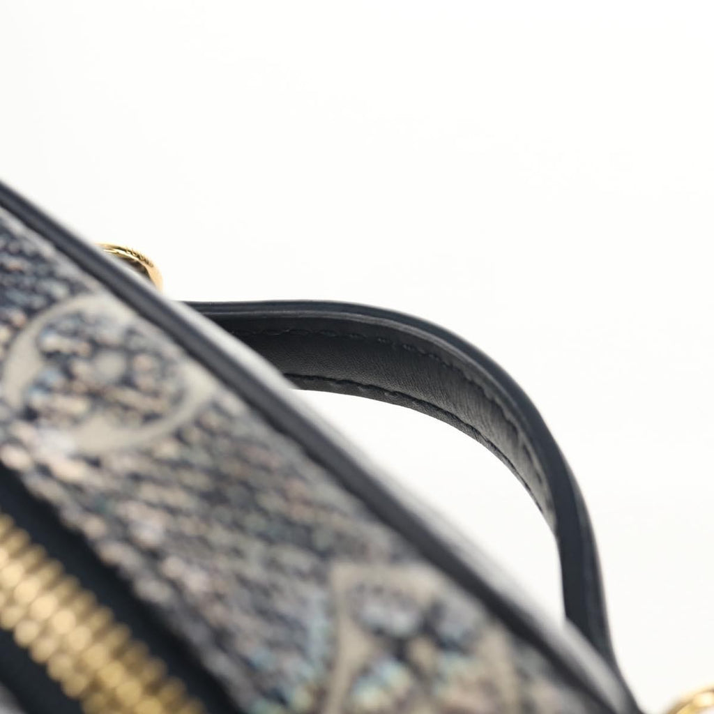 Louis Vuitton Vanity Case Monoglam Jacquard Canvas Navy Canvas Clutche & Pouche Bag
