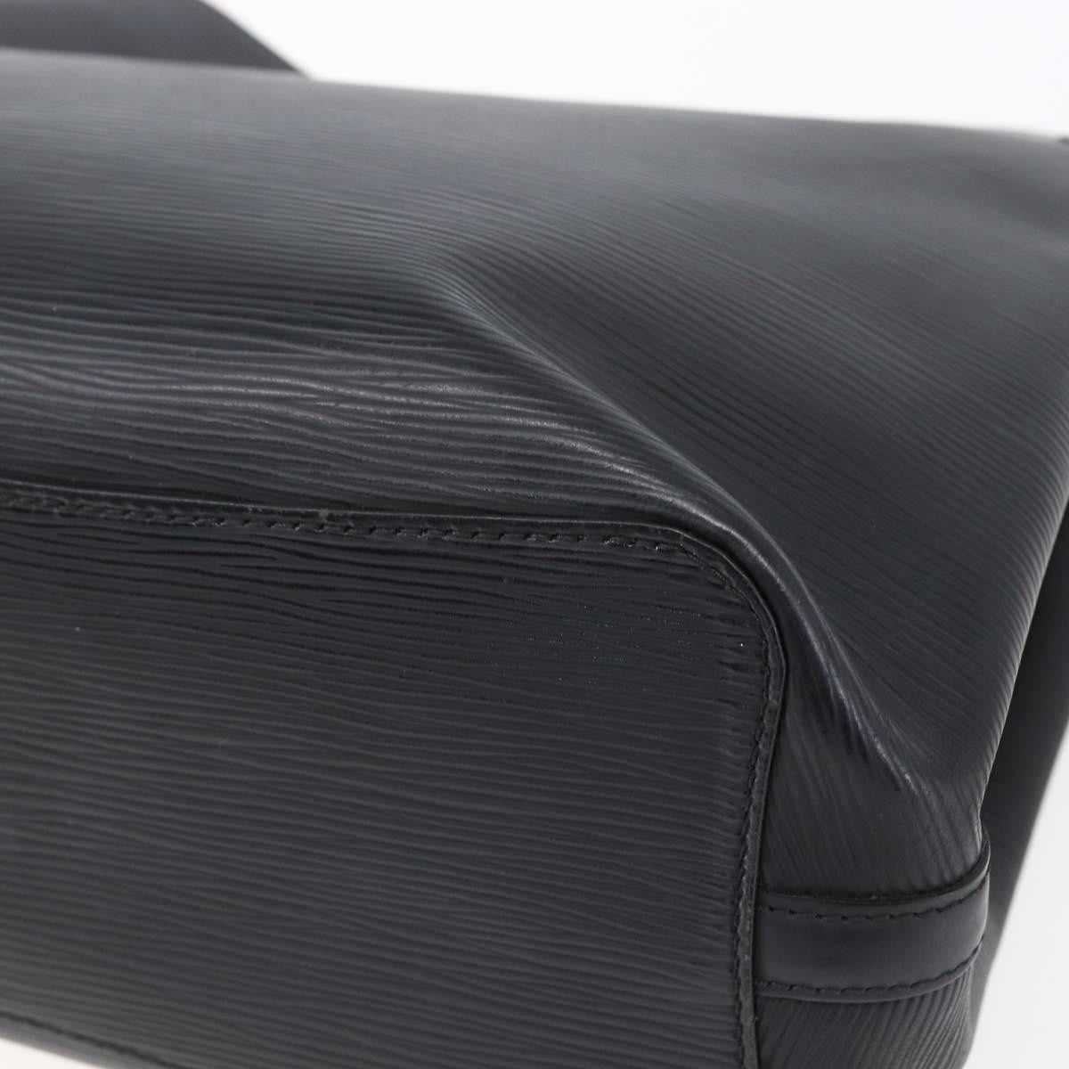 Louis Vuitton Mandara Handbag Epi Leather Black Leather Shoulder Bag