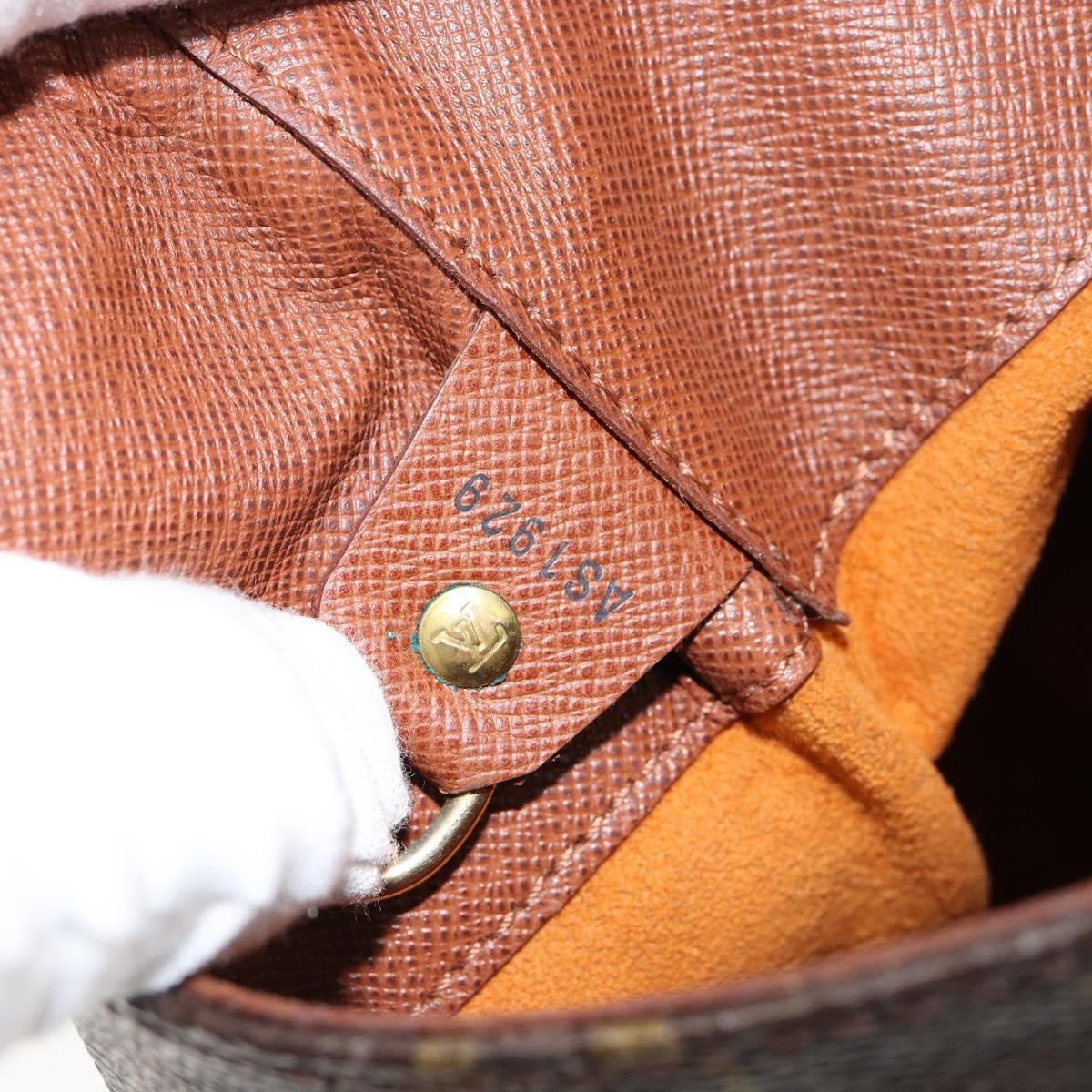 Louis Vuitton Musette Handbag Monogram Canvas Brown Canvas Shoulder Bag