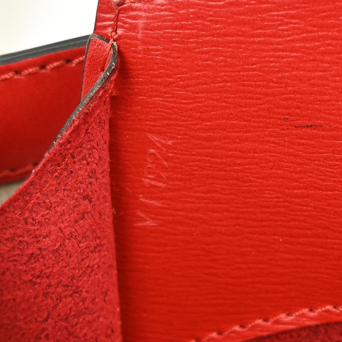 Louis Vuitton Cluny Shoulder Bag Epi Leather Red Leather Shoulder Bag