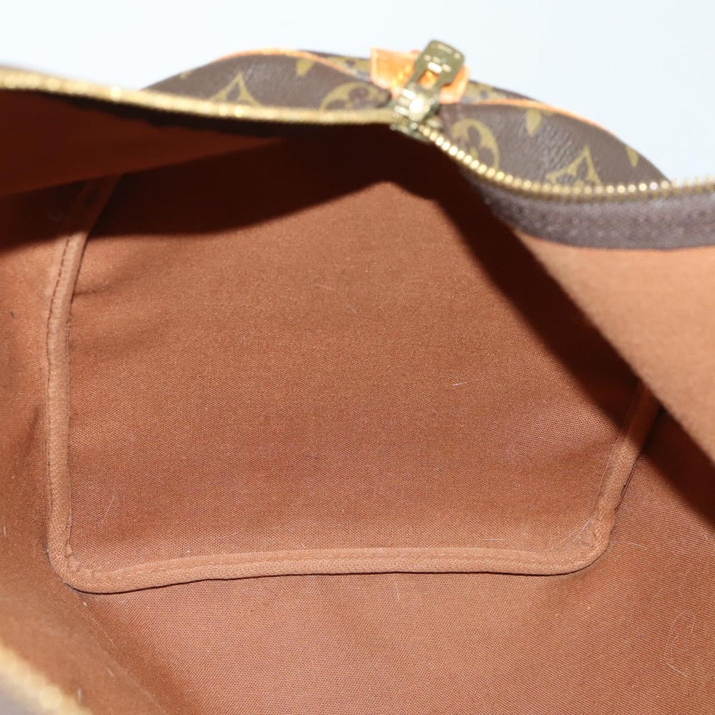 Louis Vuitton Keepall Bag Monogram Canvas Brown Canvas Travel Bag