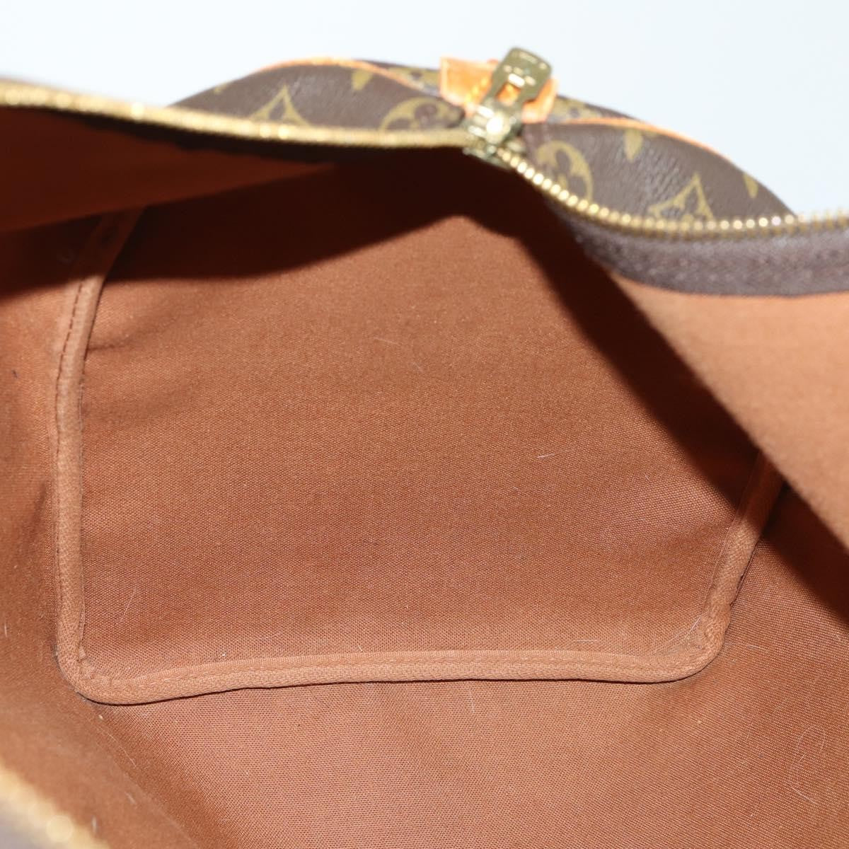 Louis Vuitton Keepall Bag Monogram Canvas Brown Canvas Travel Bag