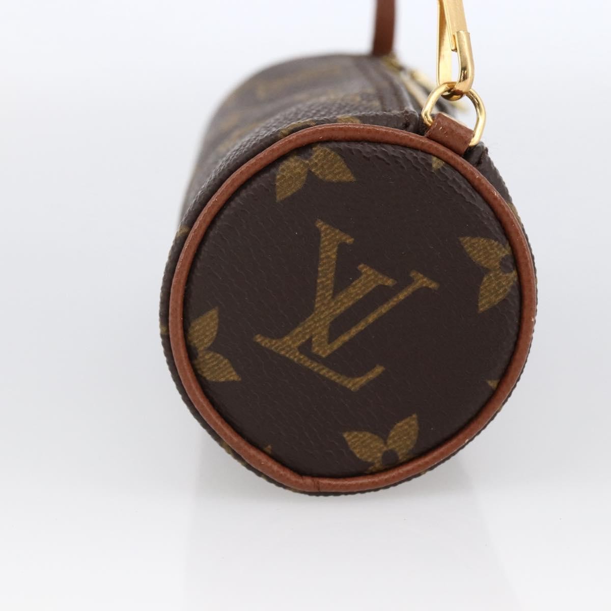 Louis Vuitton Papillon Pochette Monogram Canvas Brown Canvas Clutche & Pouche Bag