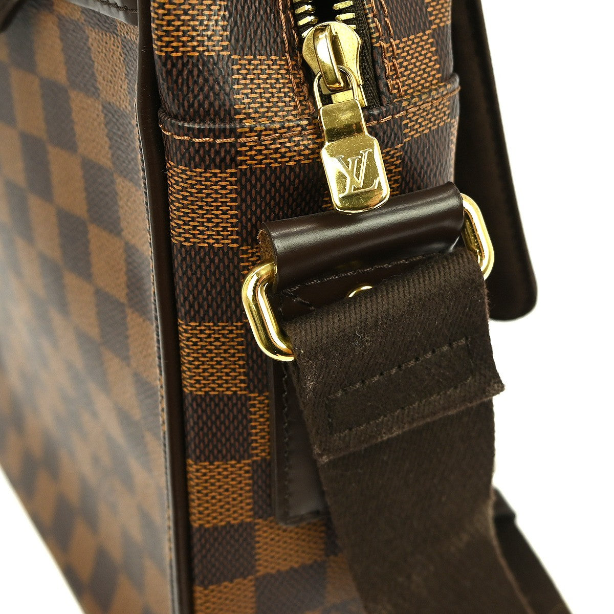Louis Vuitton Shelton Messenger Bag Damier Brown Canvas Shoulder Bag