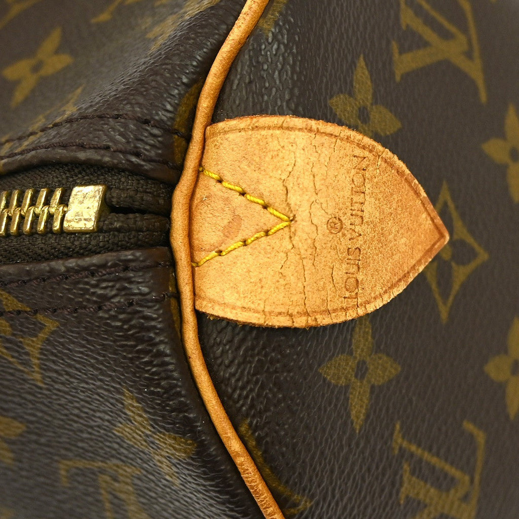 Louis Vuitton Keepall Bag Monogram Canvas Brown Canvas Travel Bag