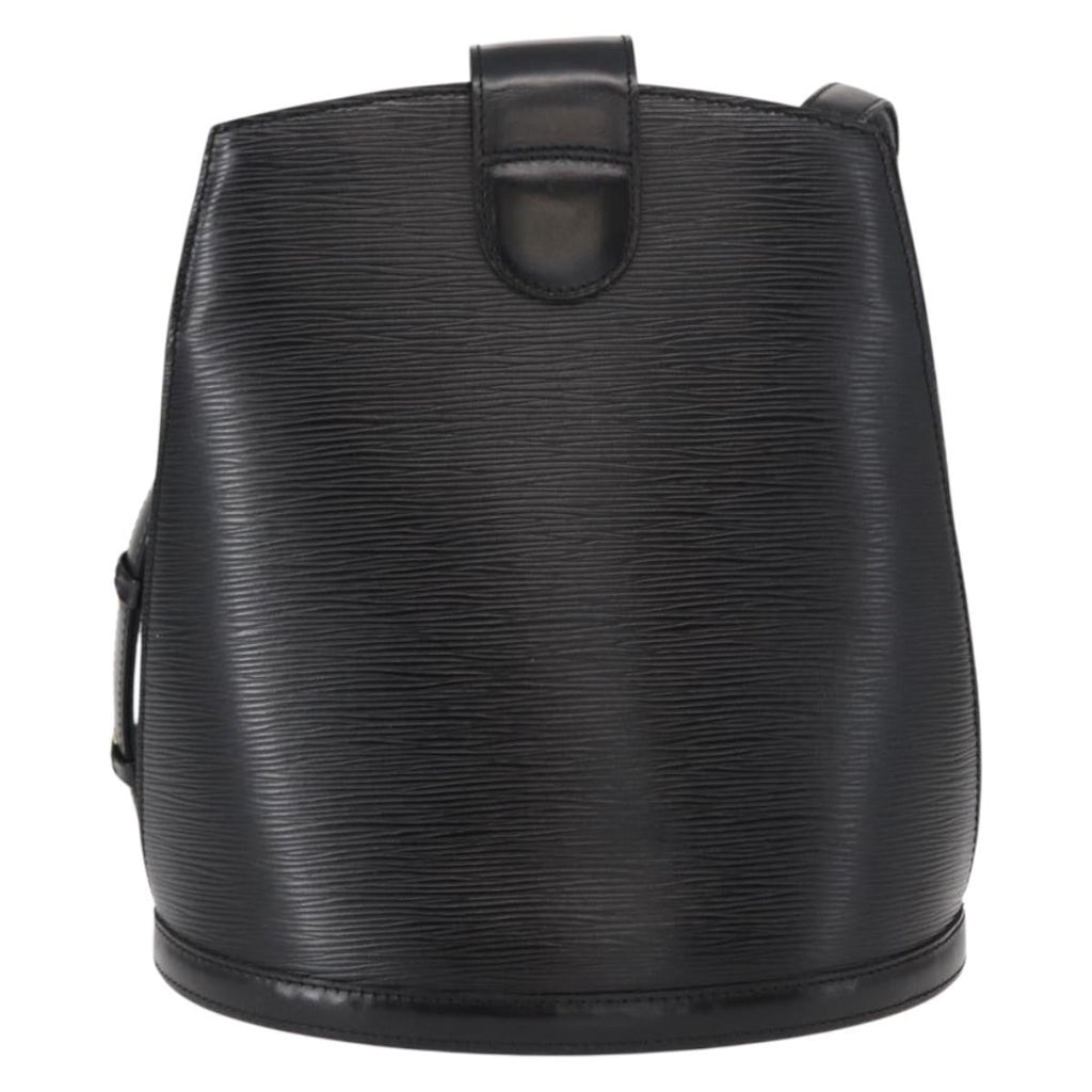 Louis Vuitton Cluny Shoulder Bag Epi Leather Black Leather Shoulder Bag