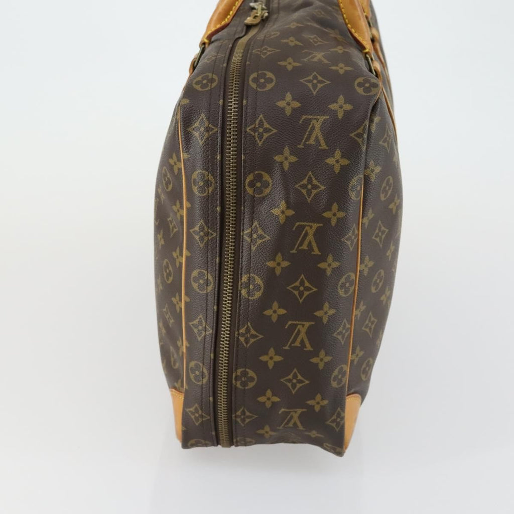 Louis Vuitton Sirius Handbag Monogram Canvas Brown Canvas Travel Bag