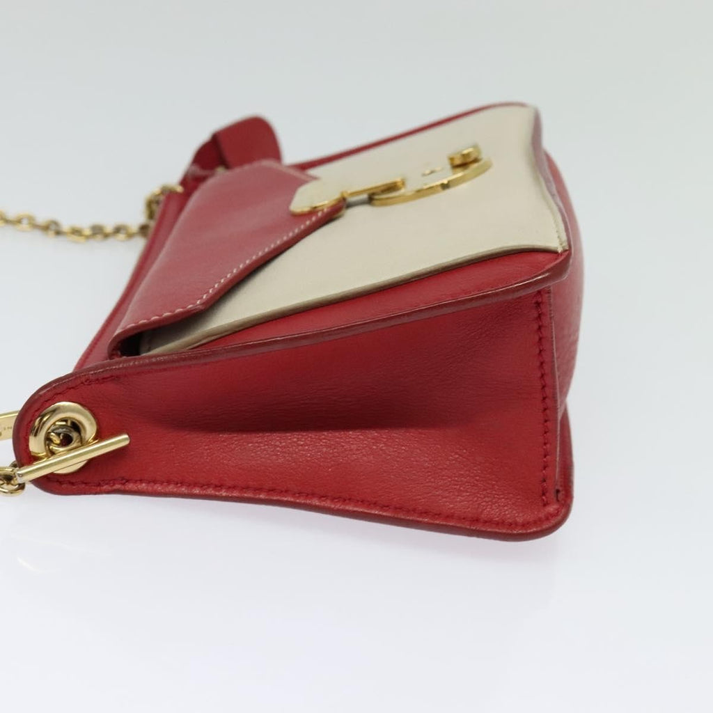 Celine Shoulder Bag Leather Red Leather Shoulder Bag Bag