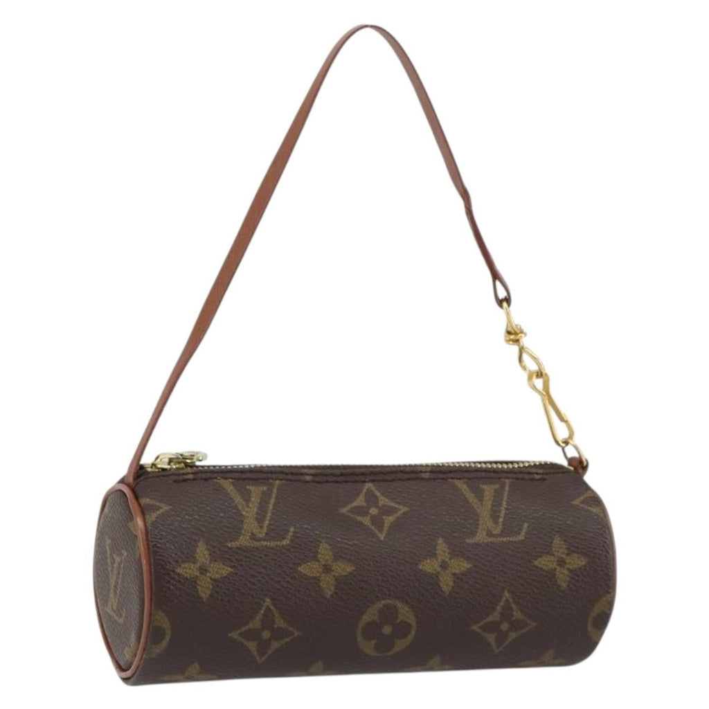 Louis Vuitton Papillon Pochette Monogram Canvas Brown Canvas Clutche & Pouche Bag