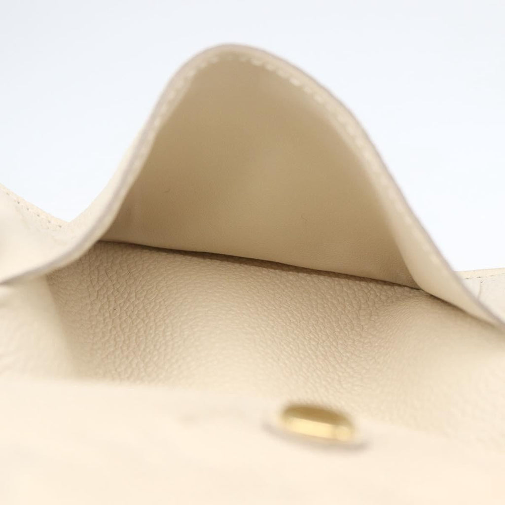 Louis Vuitton Zoe Wallet Monogram Empreinte Leather Beige Leather Wallets Accessory