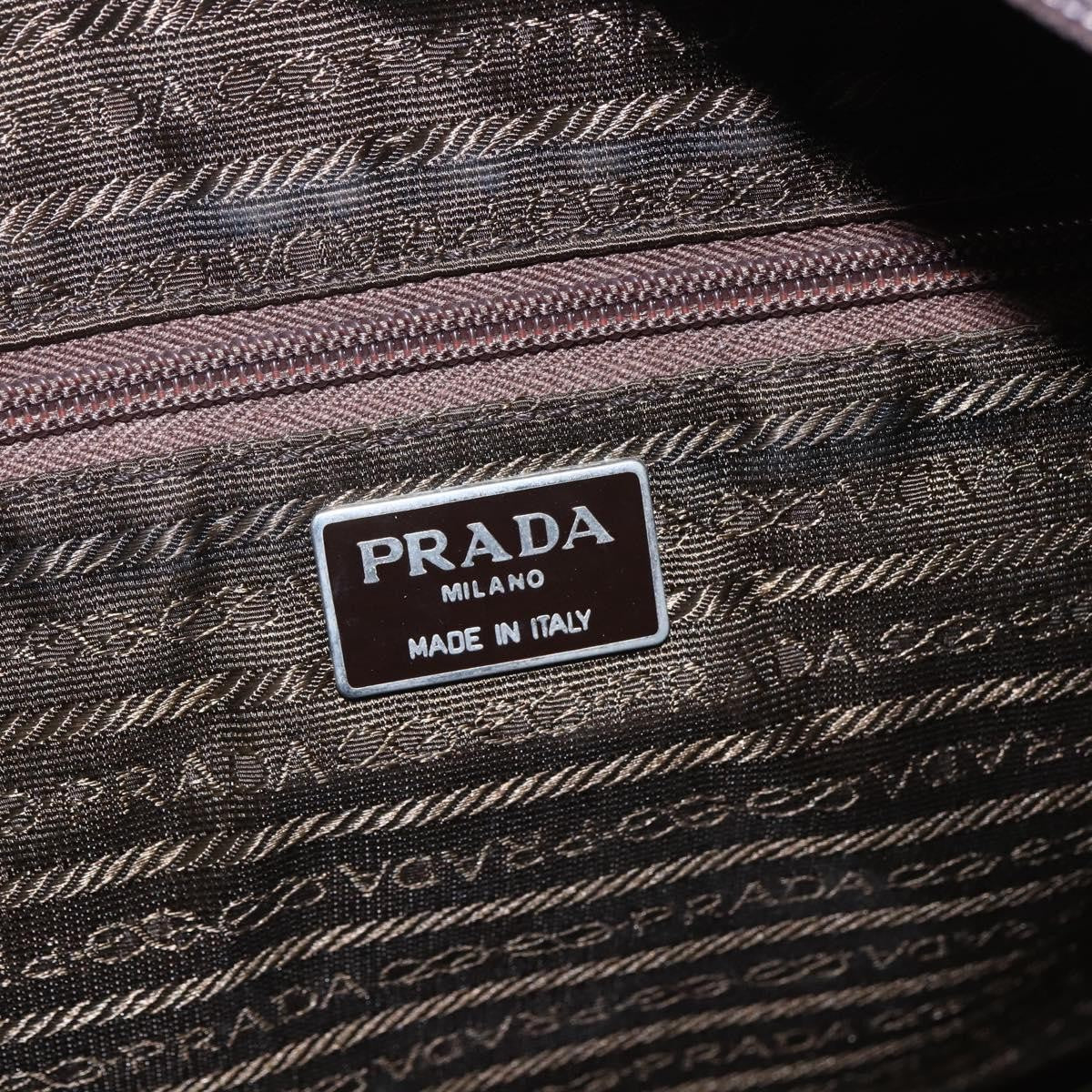 Prada Vintage Zip Tote Tessuto Khaki Nylon Tote Bag Bag