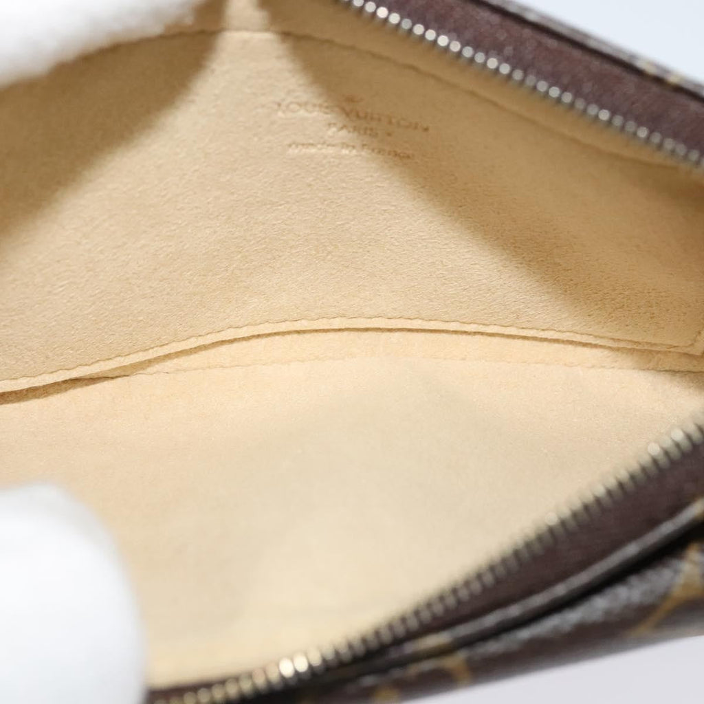 Louis Vuitton Tikal Wristlet Pochette Monogram Canvas Brown Canvas Bag