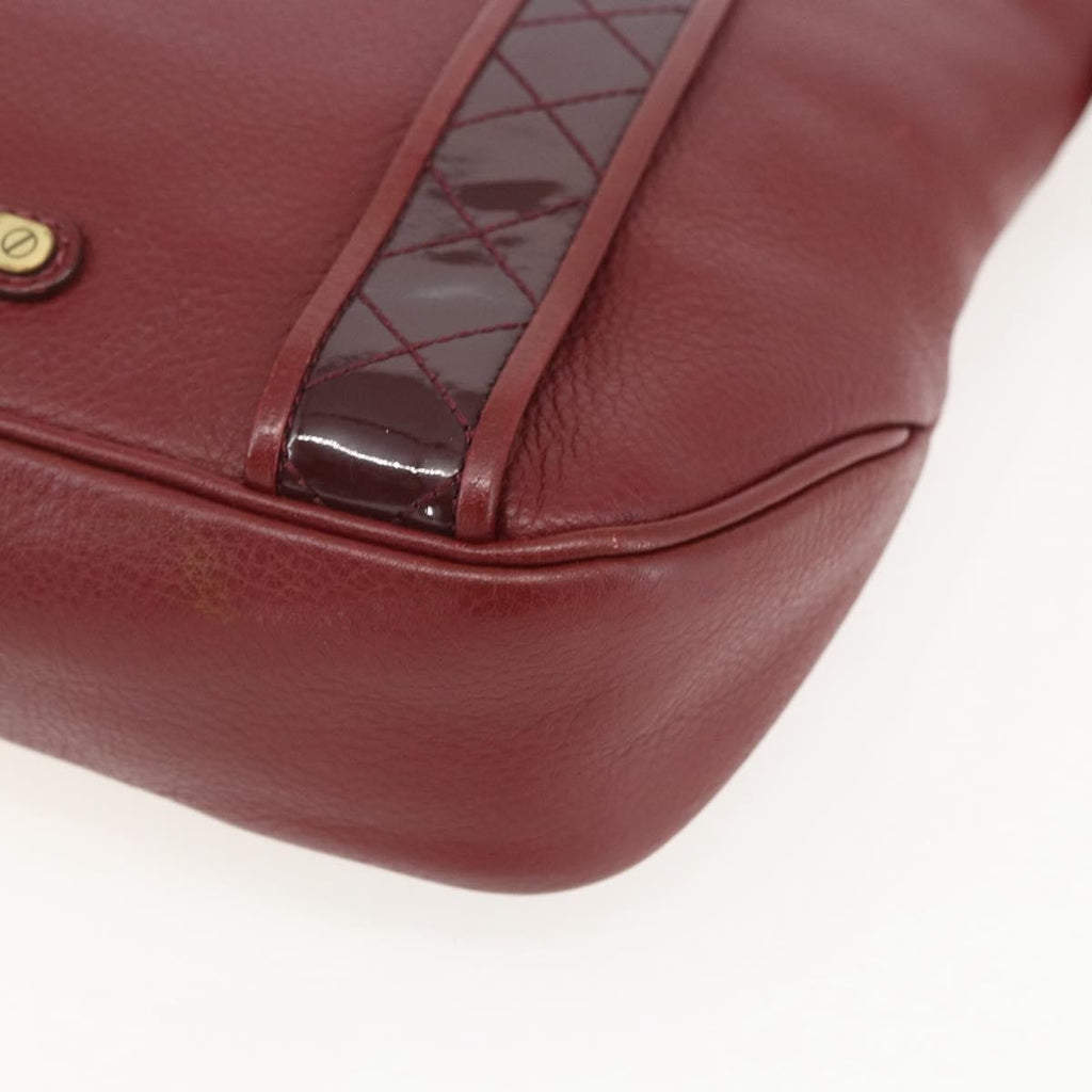 Burberry Vintage Shoulder Bag Leather Red Leather Shoulder Bag