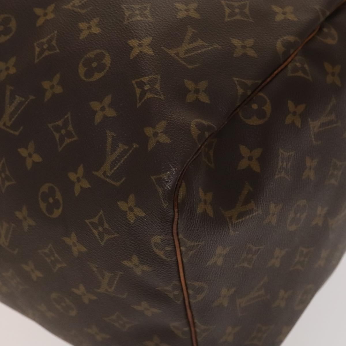Louis Vuitton Keepall Bag Monogram Canvas Brown Canvas Travel Bag