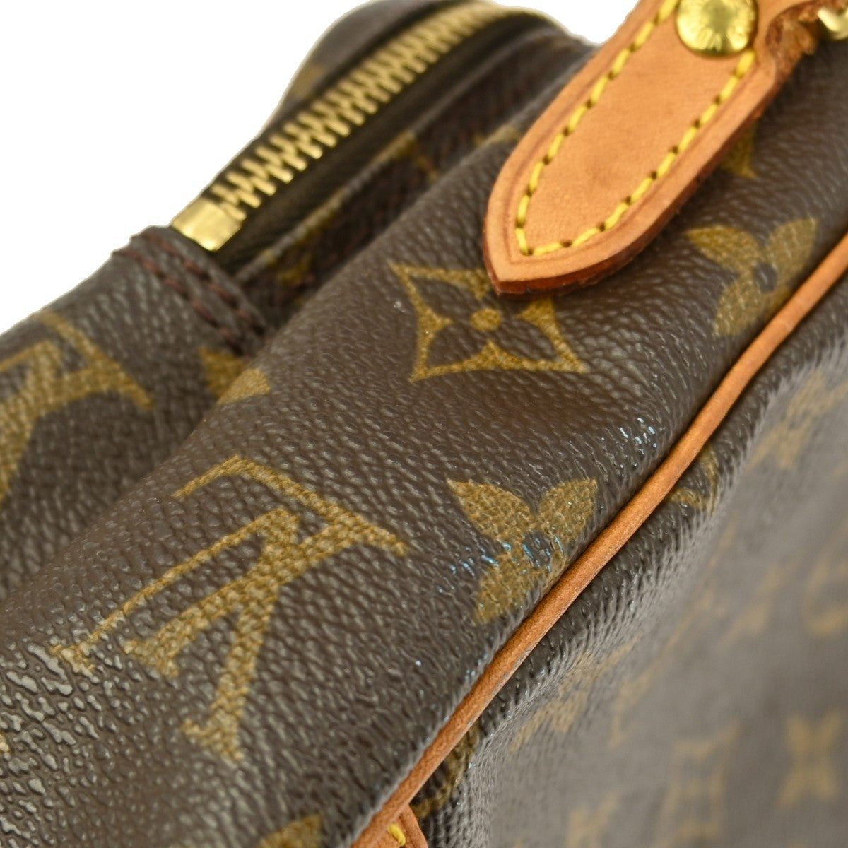 Louis Vuitton Amazone Bag Monogram Canvas Brown Canvas Shoulder Bag