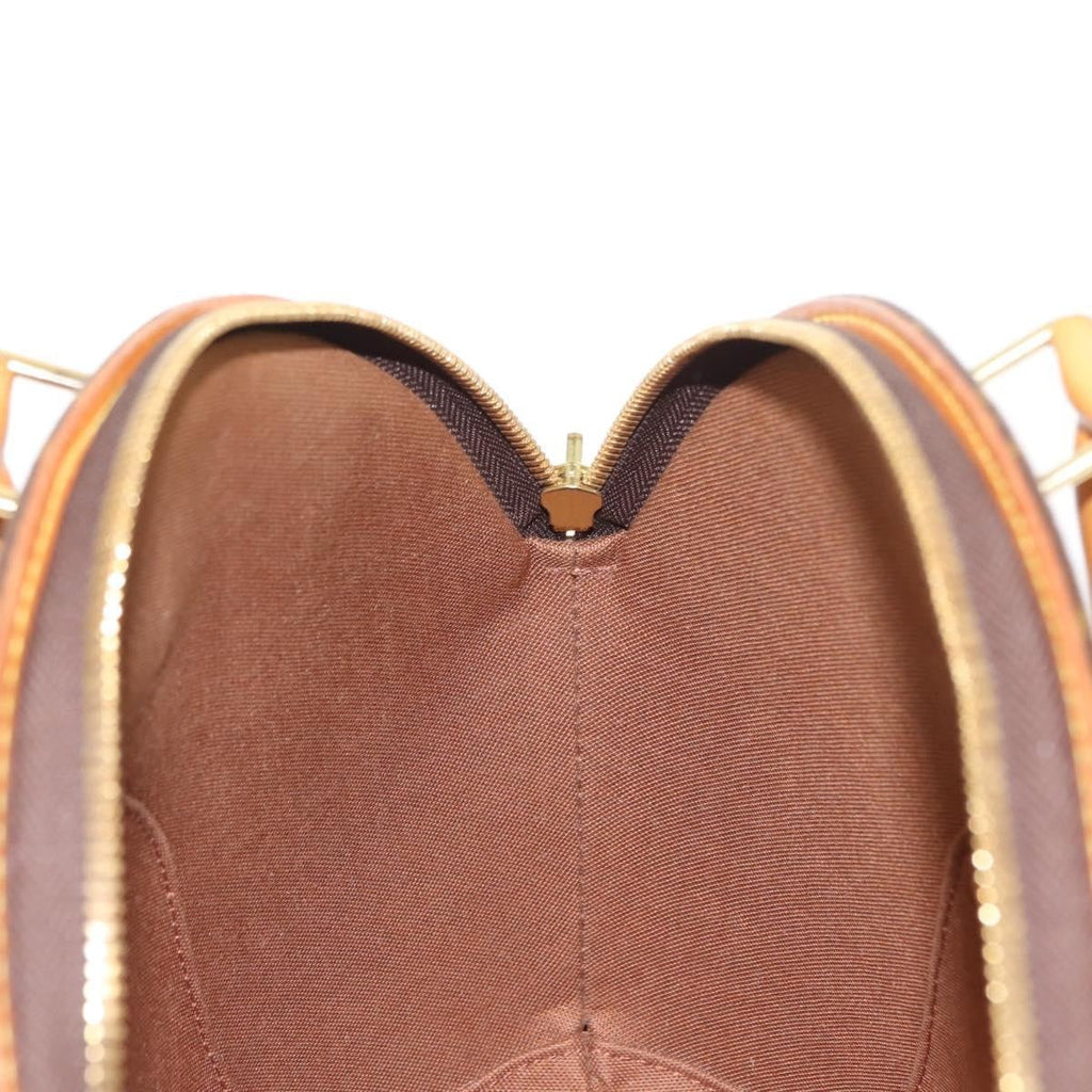 Louis Vuitton Ellipse Bag Monogram Canvas Brown Canvas Handbag