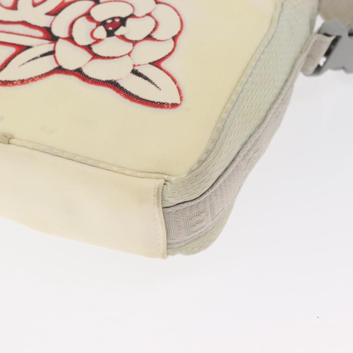Chanel Sport Line Camera Crossbody Bag Nylon White Nylon Shoulder Bag Bag