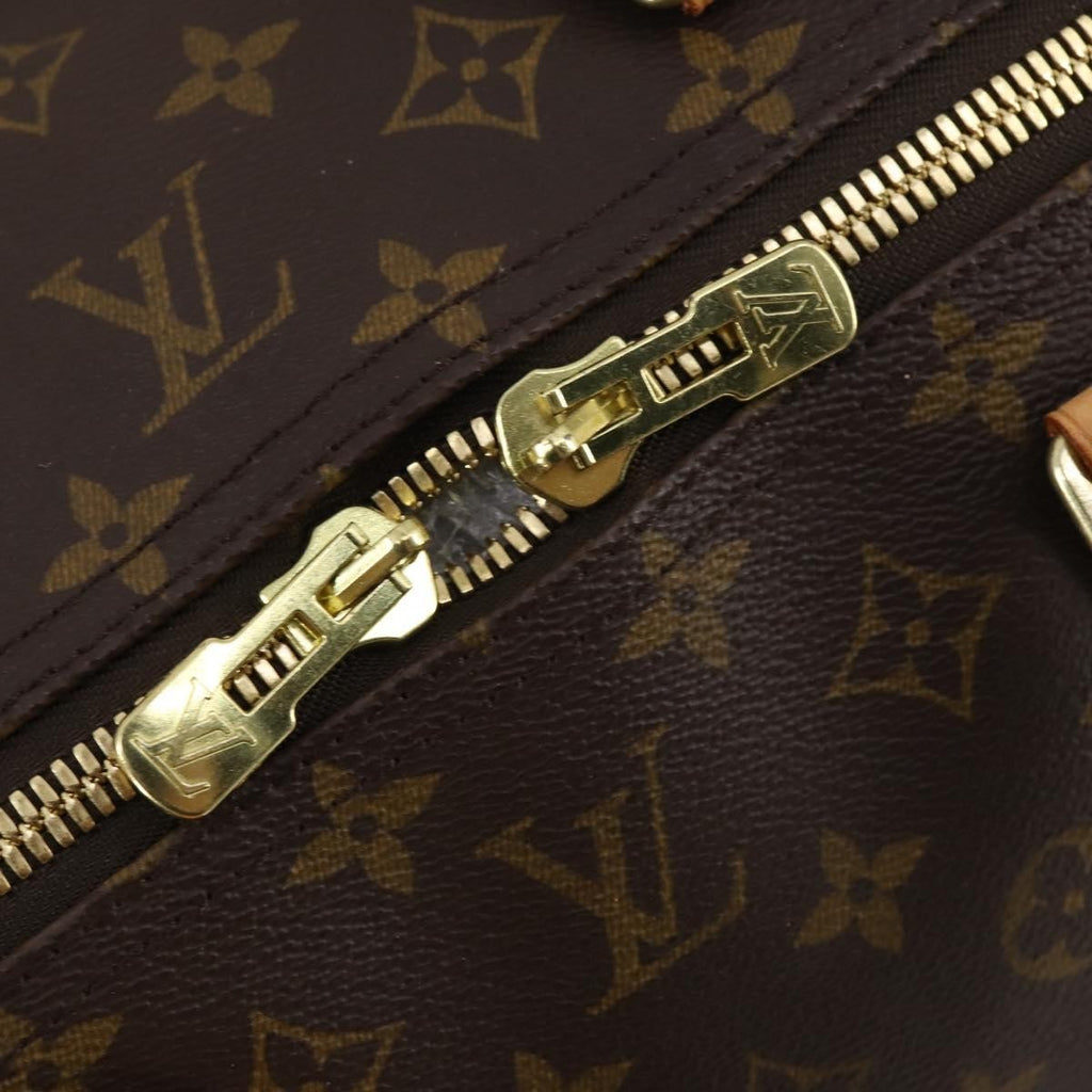 Louis Vuitton Keepall Bag Monogram Canvas Brown Canvas Travel Bag
