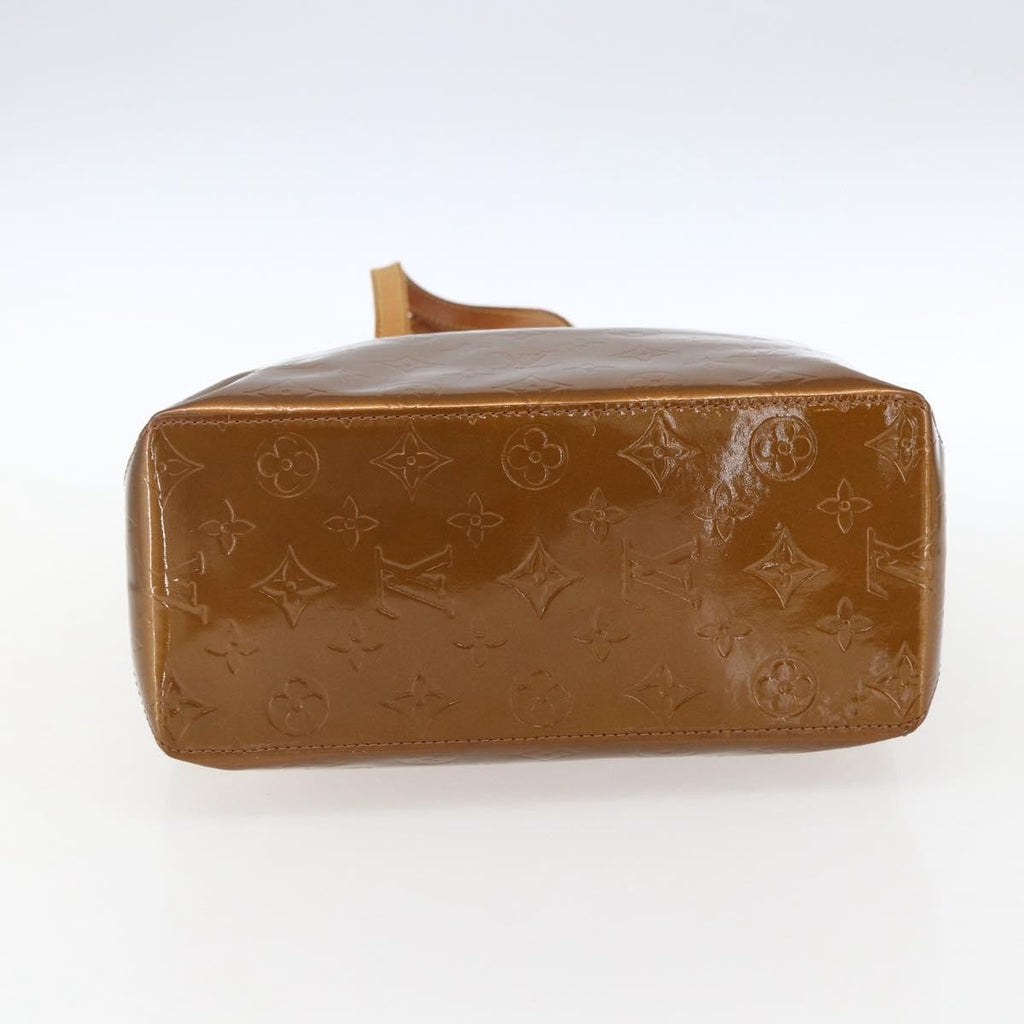 Louis Vuitton Reade Handbag Monogram Vernis Brown Patent_Leather Tote Bag