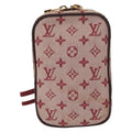 Louis Vuitton Camera Bag Mini Lin Red Canvas Clutche & Pouche Bag