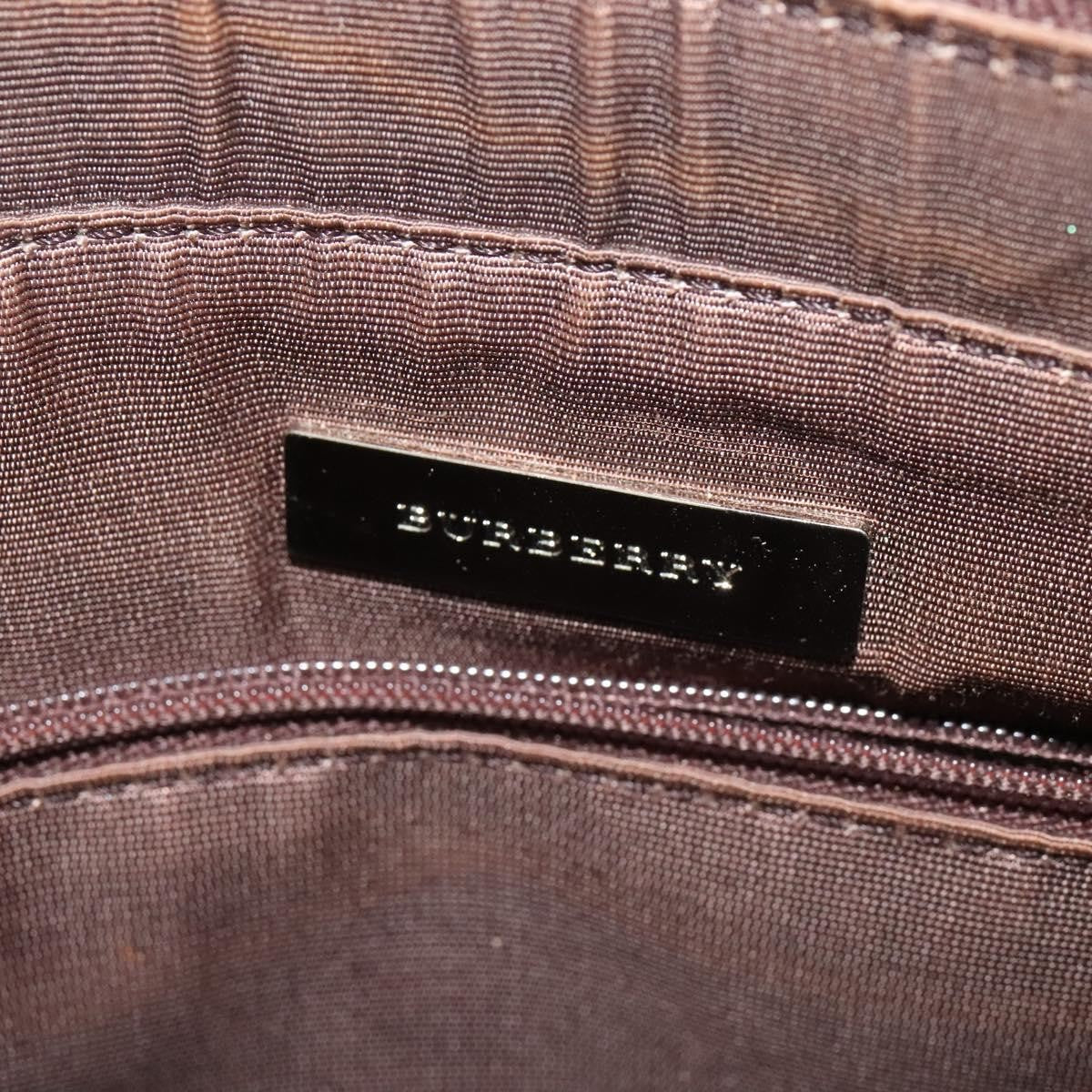 Burberry Nova Check Tote Canvas And Leather Beige Canvas Tote Bag