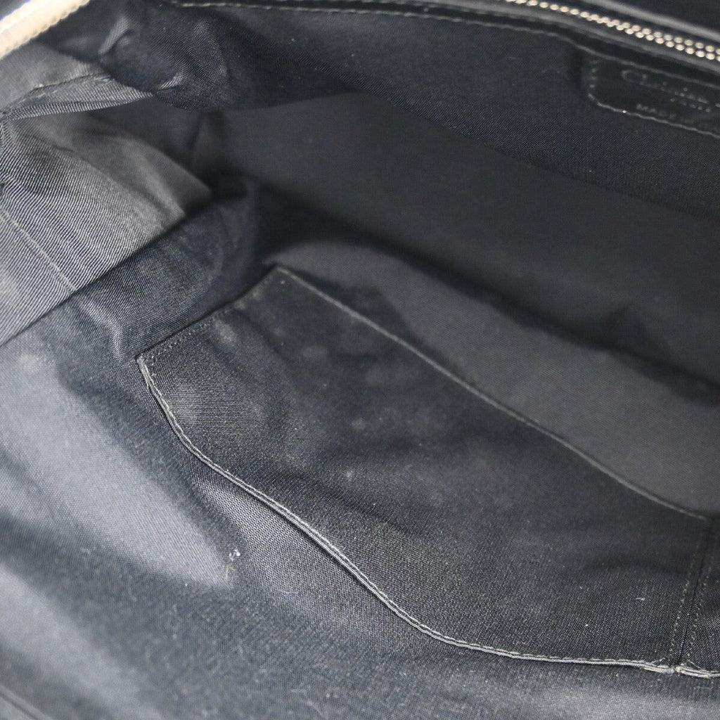 Christian Dior Karenina Tote Lambskin Black Leather Tote Bag Bag (Pre-Owned)