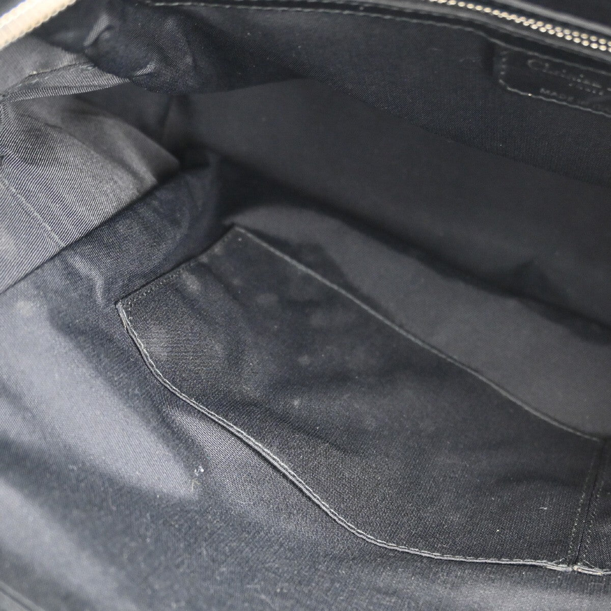 Christian Dior Karenina Tote Lambskin Black Leather Tote Bag Bag (Pre-Owned)