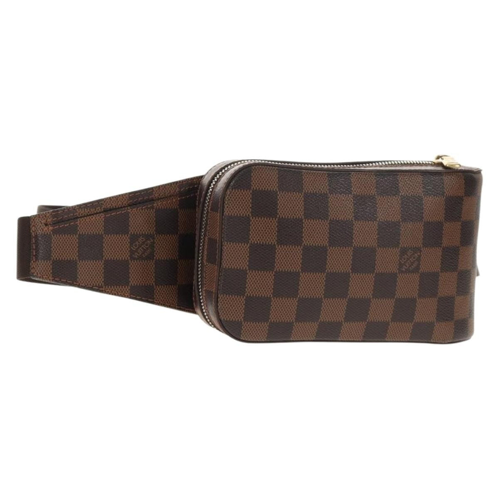 Louis Vuitton Geronimos Waist Bag Damier Brown Canvas Bag