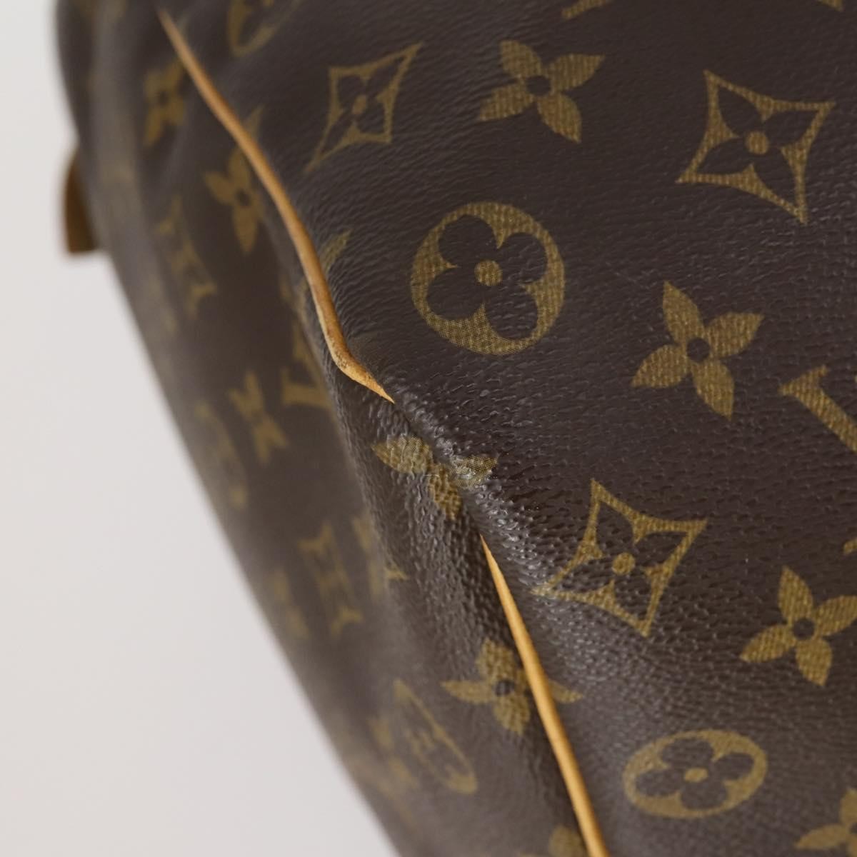 Louis Vuitton Keepall Bag Monogram Canvas Brown Canvas Travel Bag