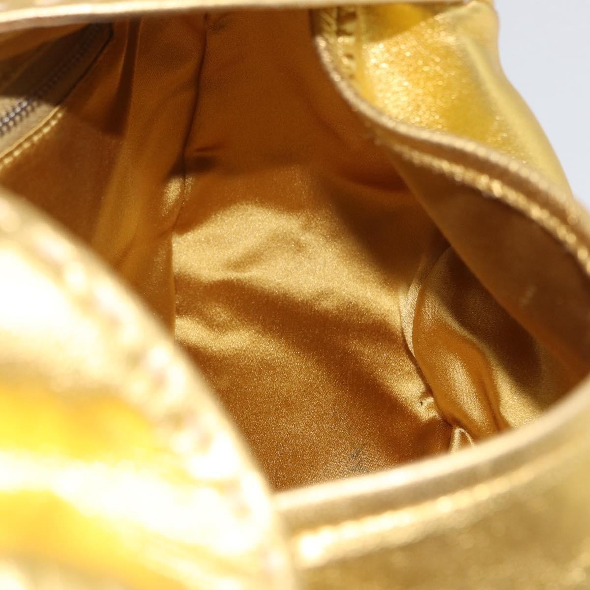 Prada Vintage Shoulder Bag Leather Gold Leather Shoulder Bag Bag