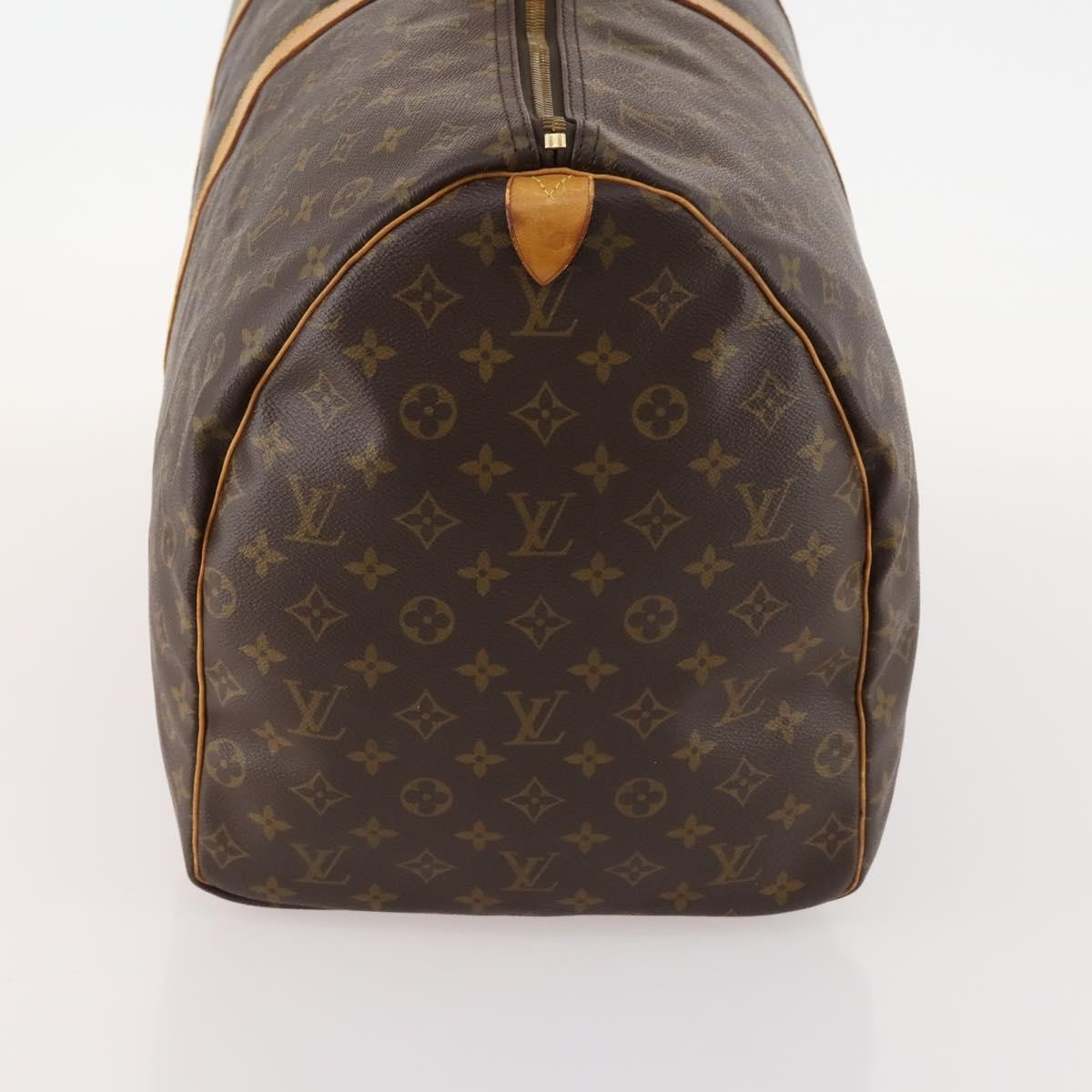 Louis Vuitton Keepall Bag Monogram Canvas Brown Canvas Travel Bag