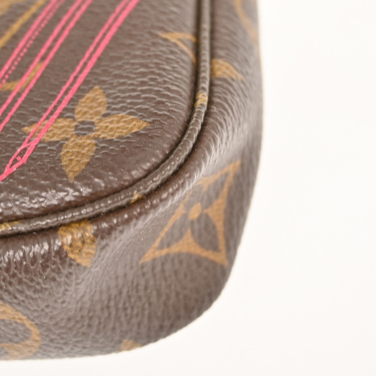 Louis Vuitton Pochette Accessoires Limited Edition Monogram Canvas Brown Canvas Clutche & Pouche Bag